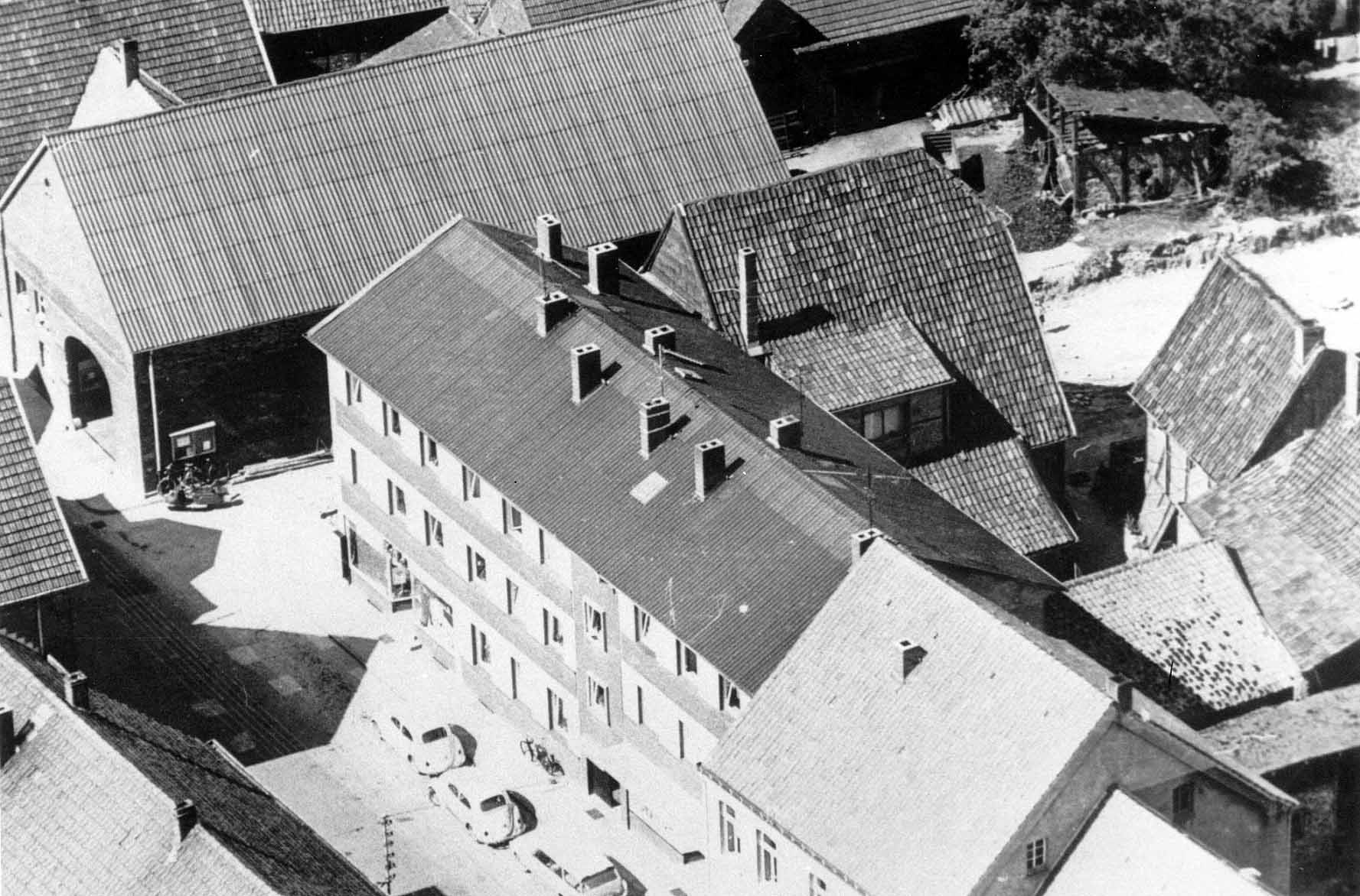 Luftbild vom Eckgrundstück Vitusstraße / Magnusstraße