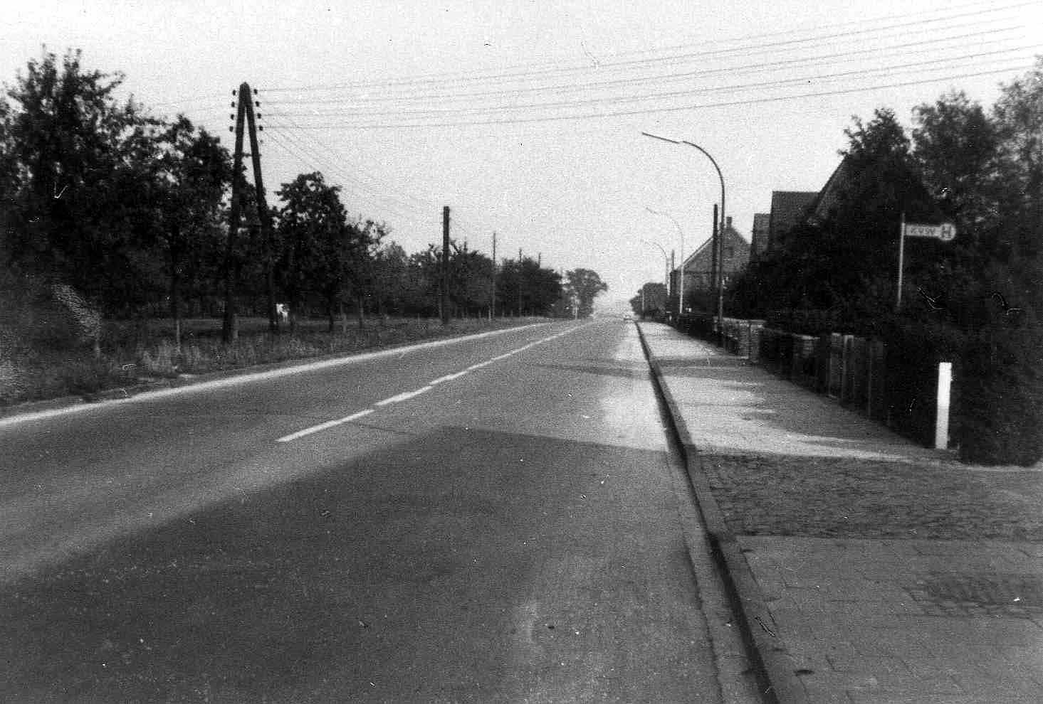 Freckenhorster Straße nach dem Umbau