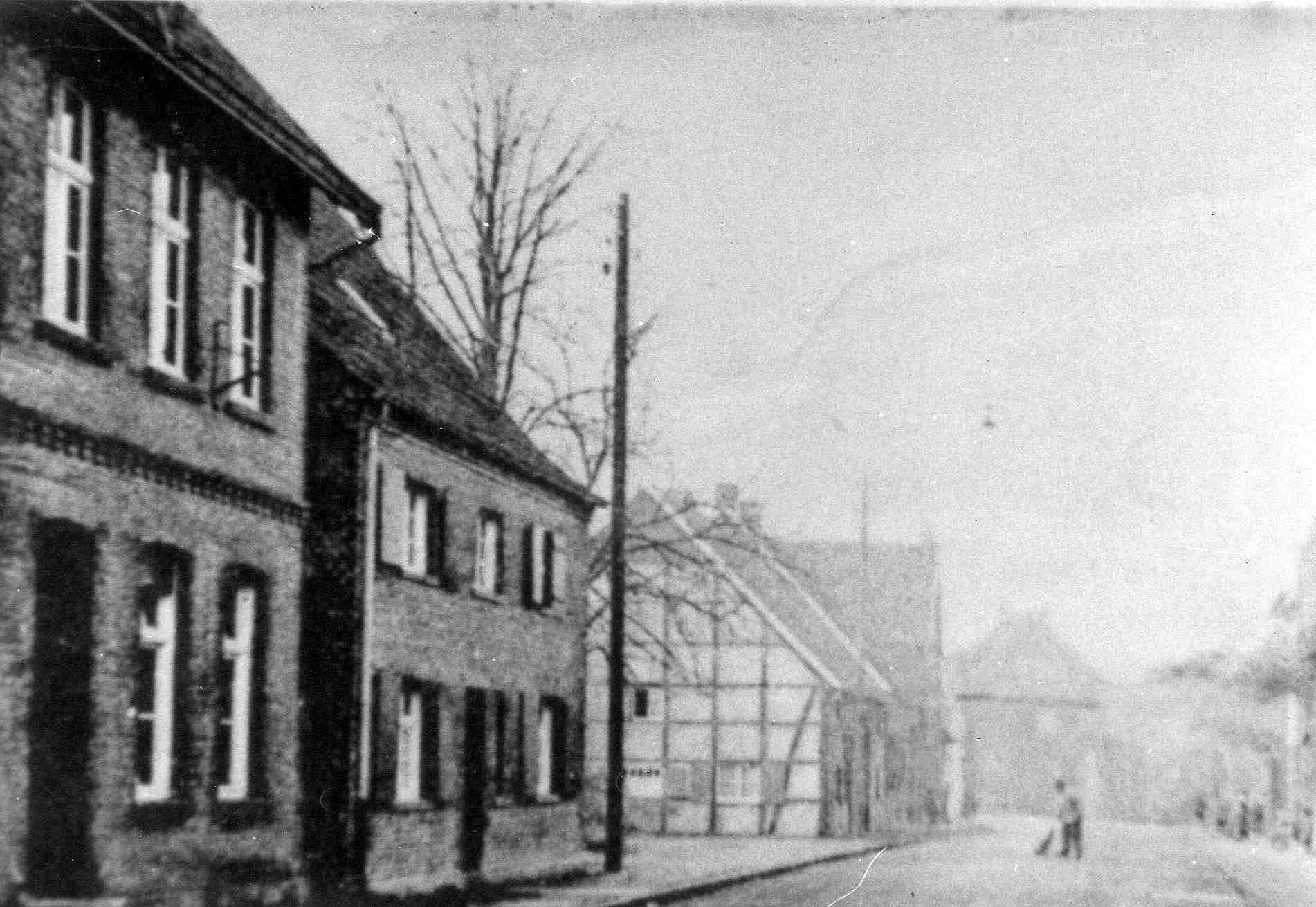 Ansicht der Hovestraße von Hs.Nr. 193 (Bruland) bis 163 (Keweloh)