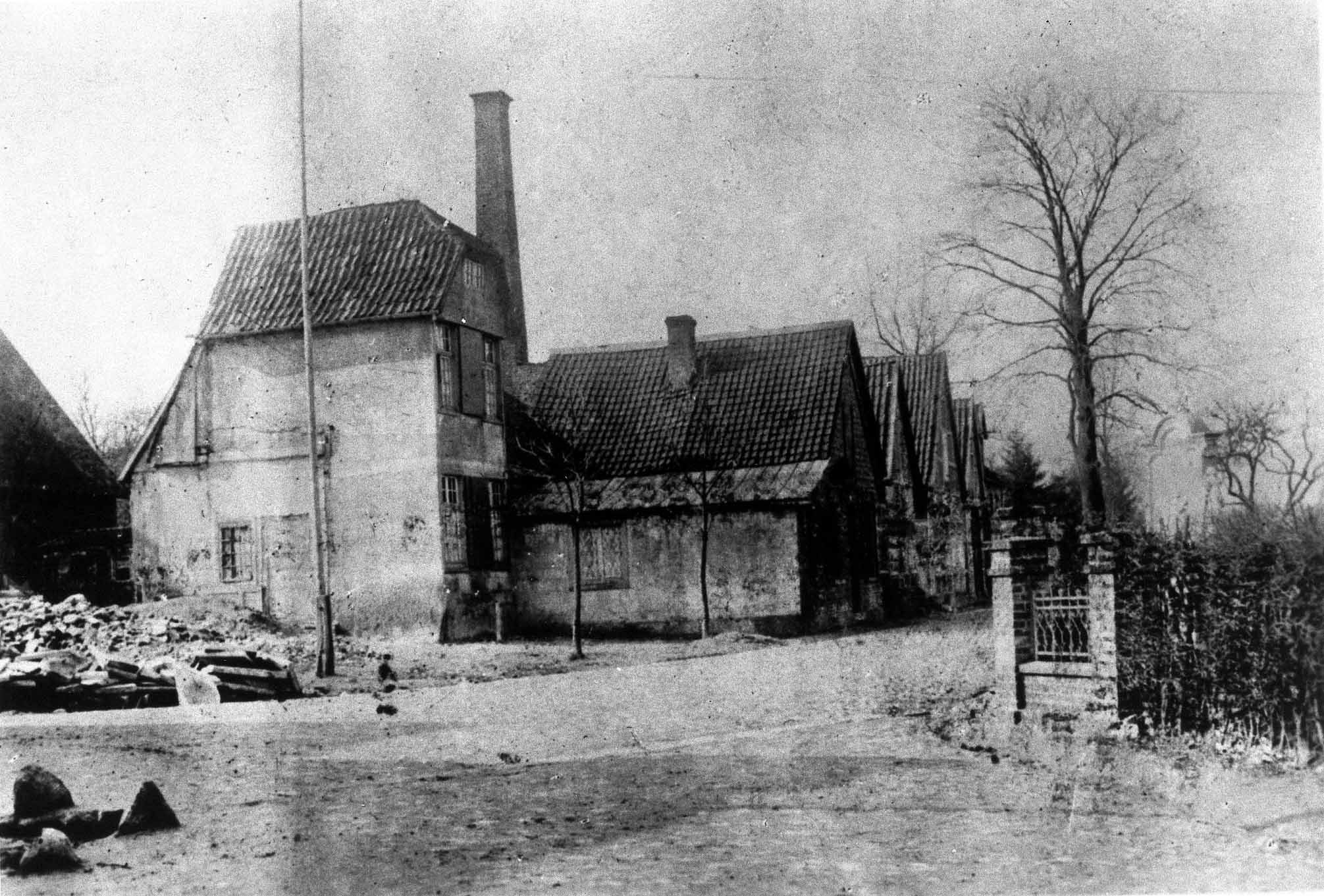 Kreuzung Nordstraße / Münsterstraße um ca. 1900