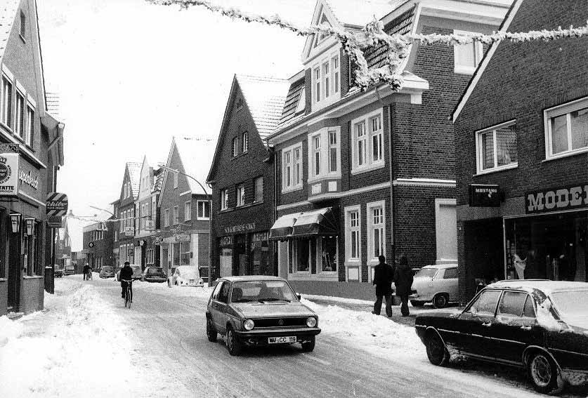 Vitusstraße im Schnee