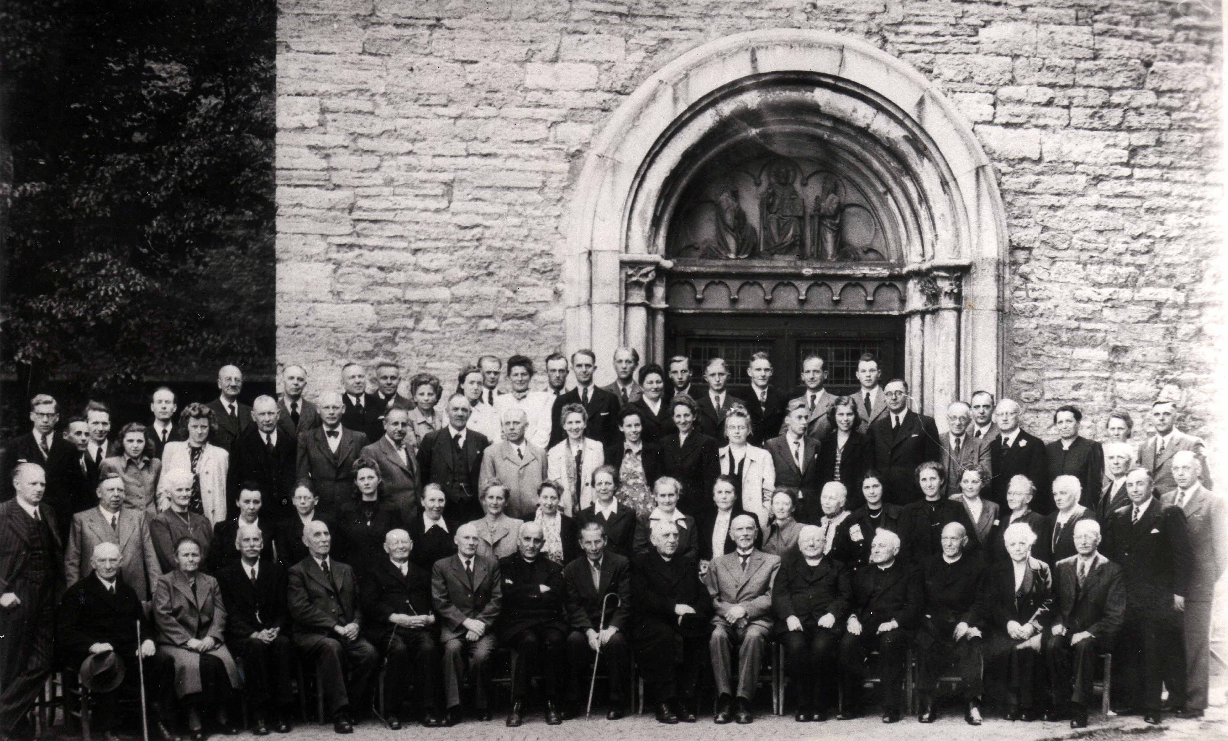 Gruppenfoto vom Intelligenzclub beim Heimatfest