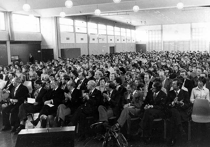 Einweihung der Mehrzweck-Turnhalle / Festhallen-Erweiterung 