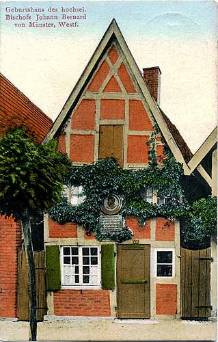 Geburtshaus des Bischofs Johann Bernhard Brinkmann, Kirchplatz 4