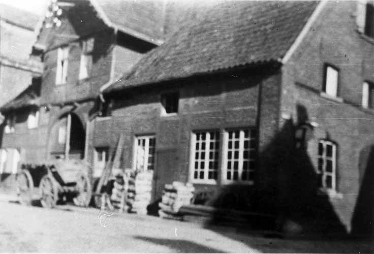 Haus und Werkstatt von Kortenjann am Anfang der Nordstraße 