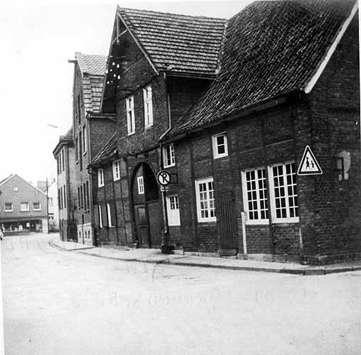 Haus und Werkstatt von Kortenjann am Anfang der Nordstraße 