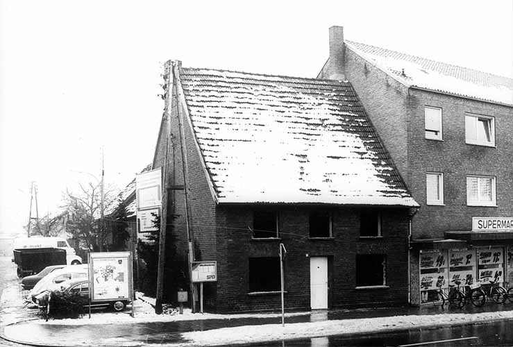 Vitusstraße 6 / Wohnhaus und Scheune Künne kurz vor dem Abbruch 