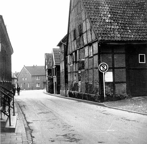 Vitusstraße / Richtung Nordstraße / die Häuser am Kirchplatz 