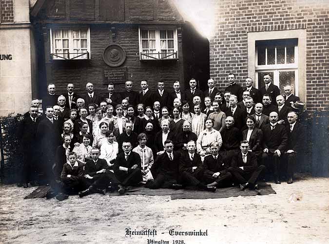 Gruppenfoto vom Jahrestreffen des Intelligenzclubs in Everswinkel