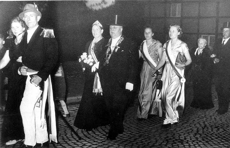 Erstes Schützenfest nach dem Krieg