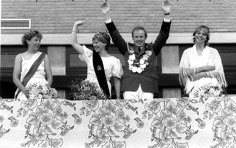 Königspaar Marlies II. Harms, Schützenkönig Bernhard V. Rotthege