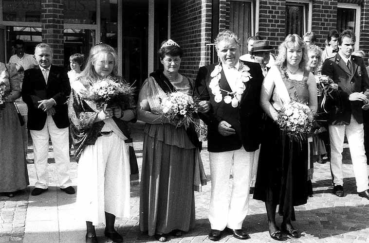 Schützenkönig Josef VI. Lindart, Königin Maria IX. Koll