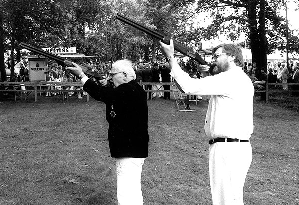 Schießmeister beim Test