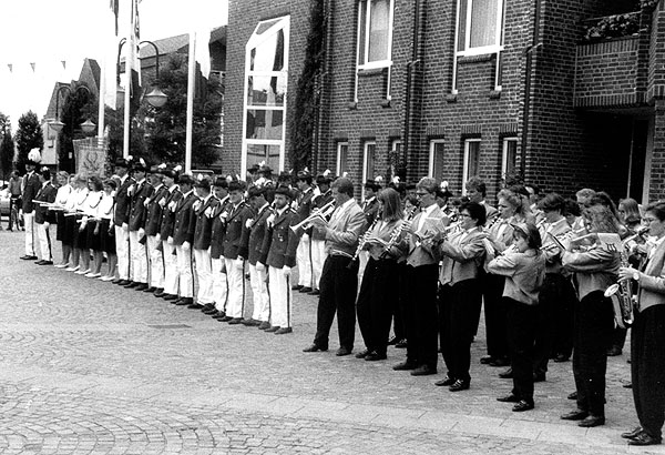 Antreten zum Schützenfest 