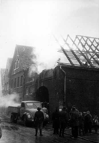 Vitusstraße 9 / Brand der Scheune Raumberg 