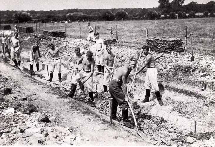 Reichsarbeitsdienstabteilung 9/162 in Everswinkel 