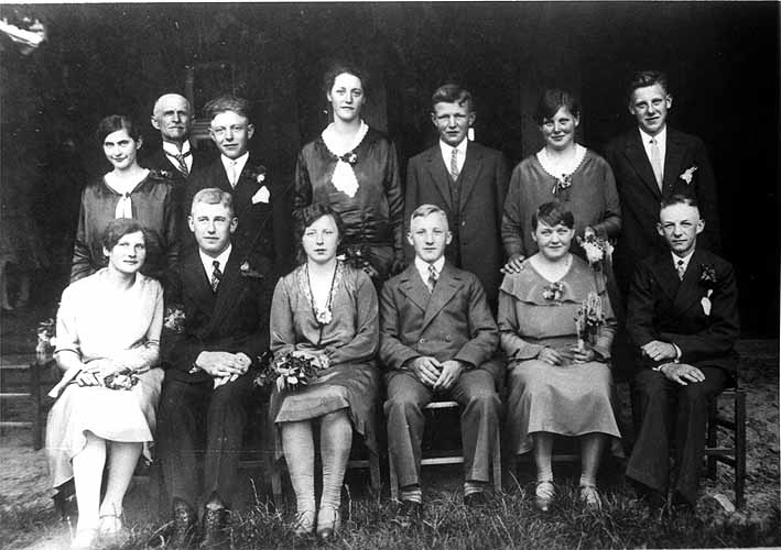 Gruppenfoto vom Tanzkursus