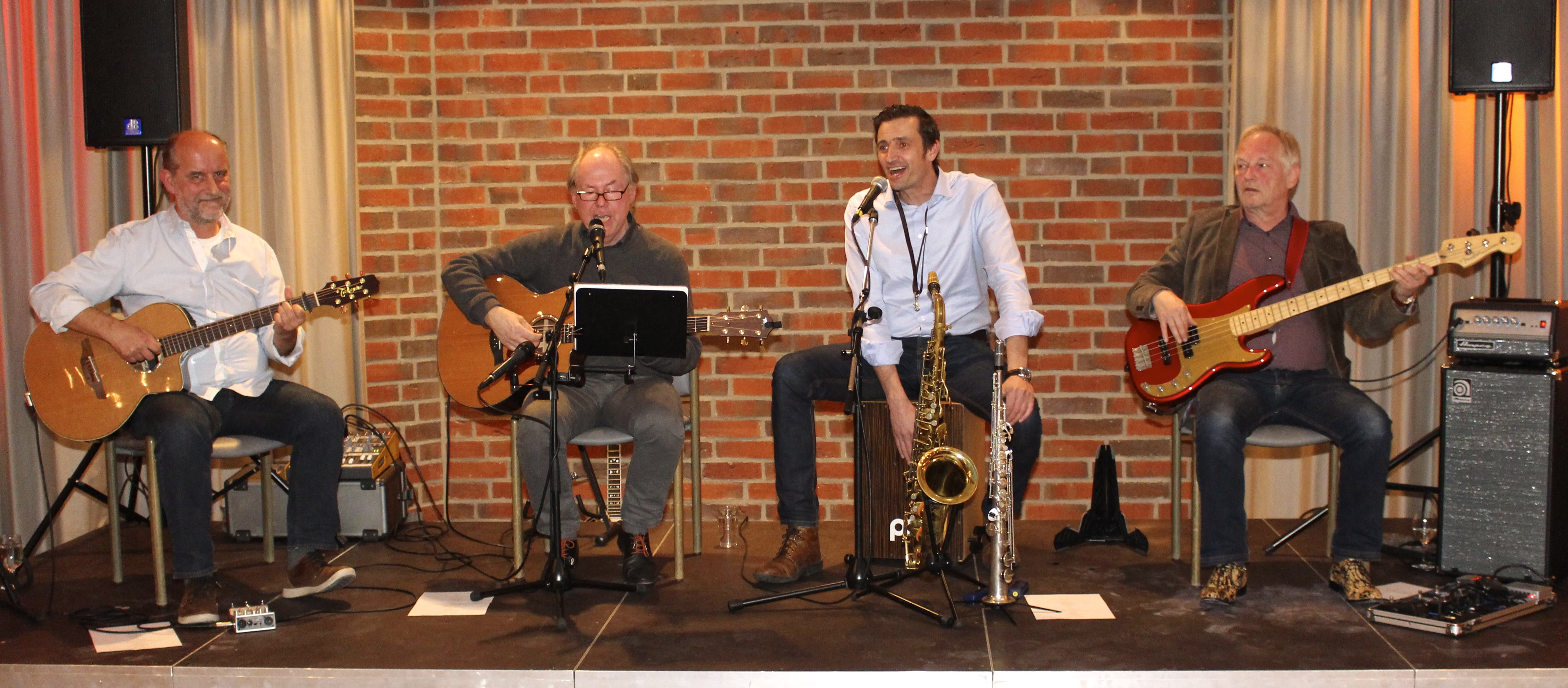 Die plattdeutsche Band Pattu im Rathaus in Everswinkel